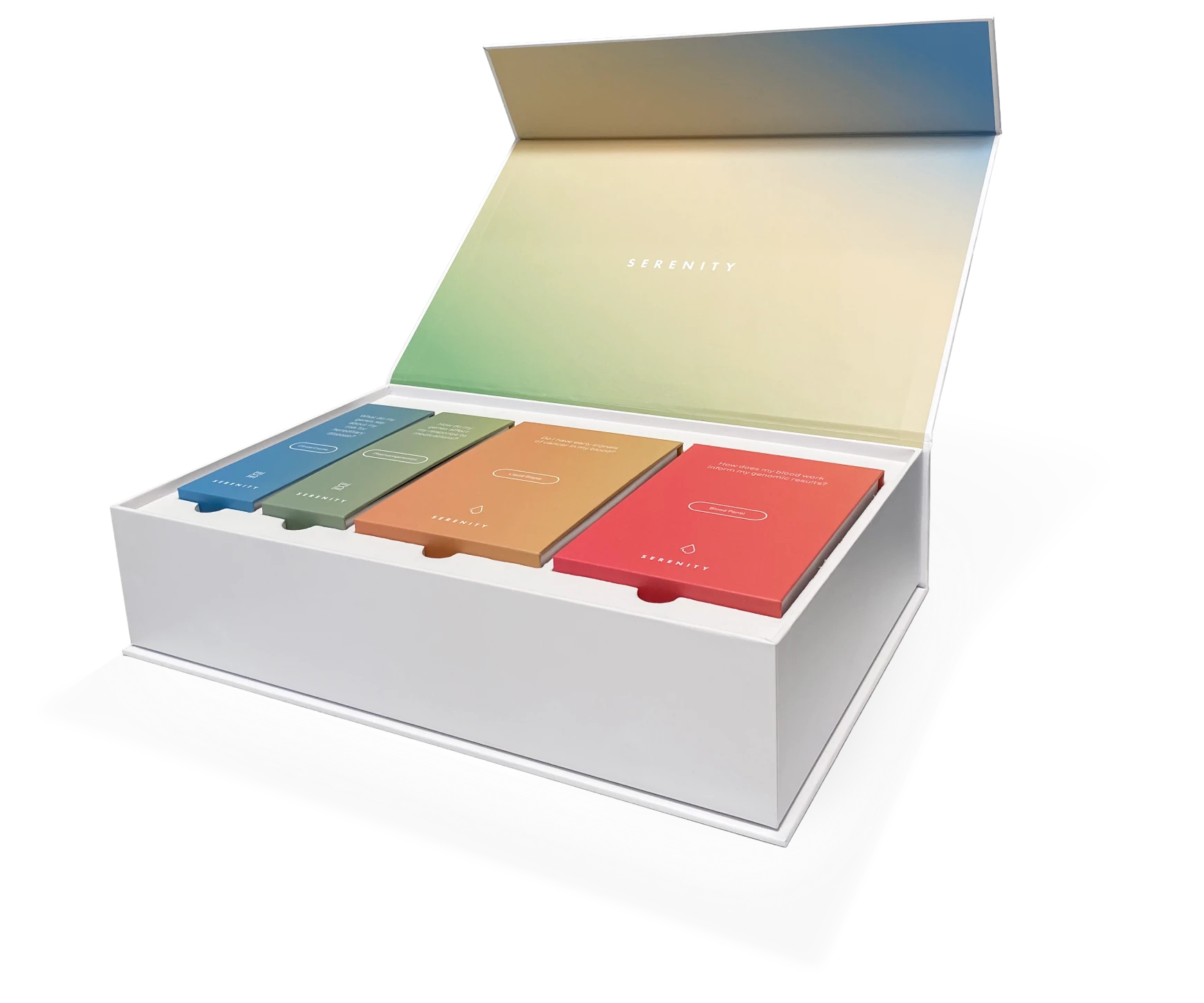 The final Serenity Concierge Collection Kit.