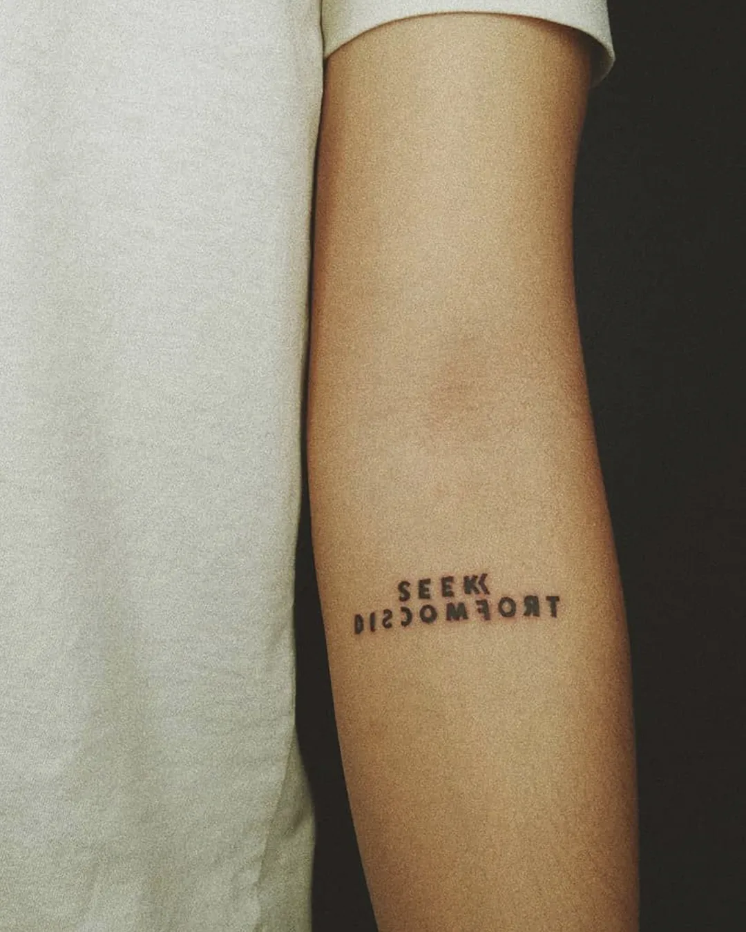 Seek Discomfort in the wild, application three.